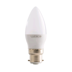 BG Luceco LED Lighting Candle 3.3w BC 2700K Non Dimmable 