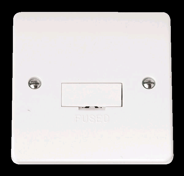Click 13A Unswitched Fused Spur Without Flex Outlet 