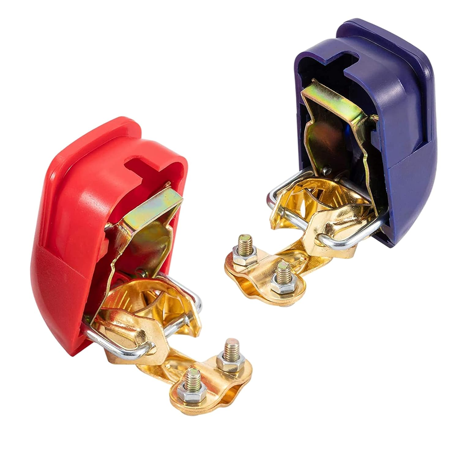 Battery quick release terminal set