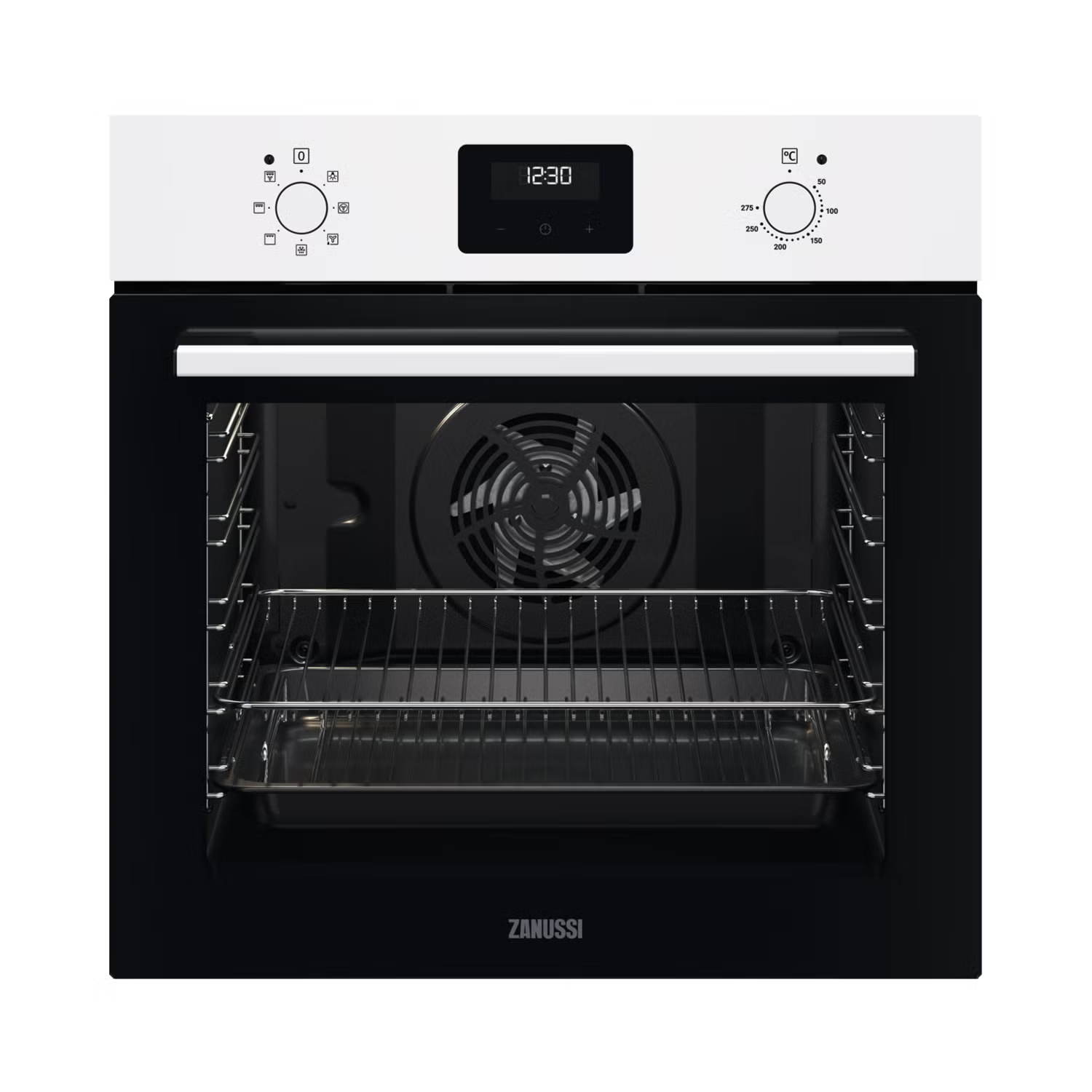 Zanussi  ZOHNX3W1 Built In Electric Single Oven 72L  - White - A Rated