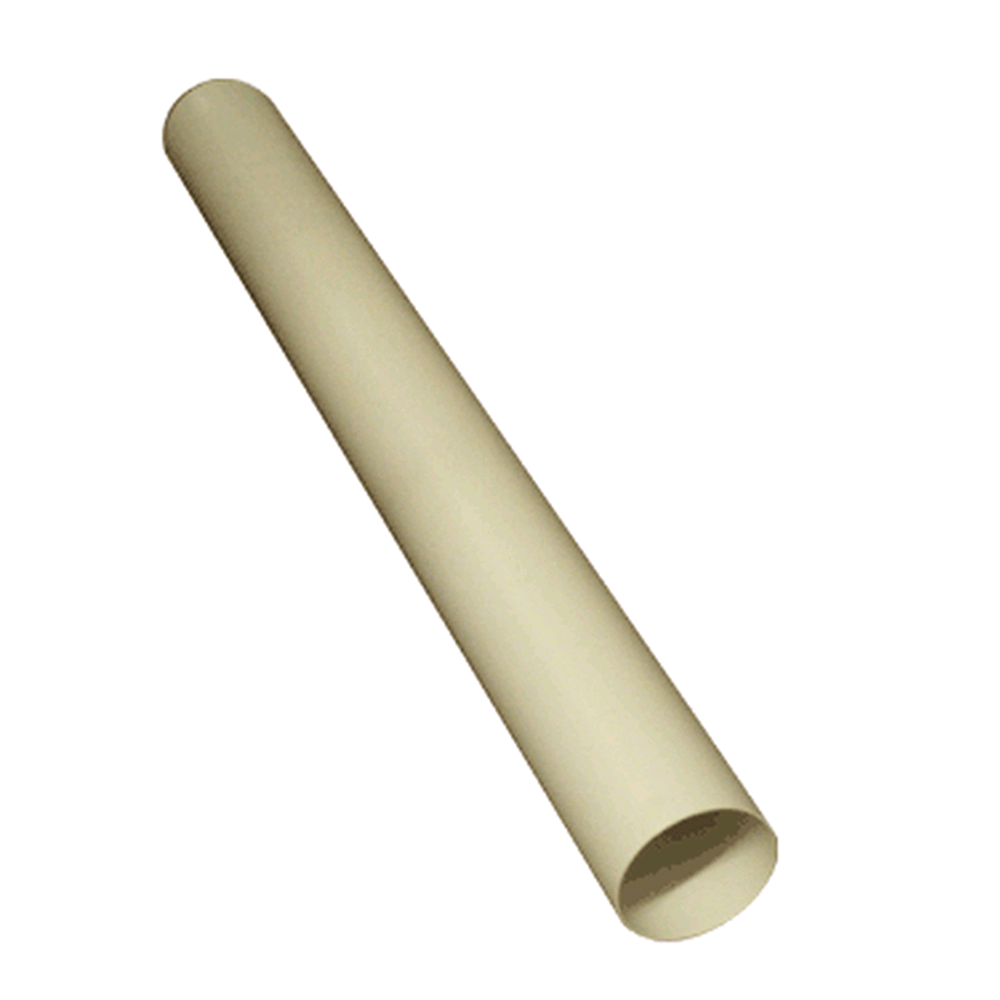 Manrose 4" Ducting Pipe 1000mm Long White