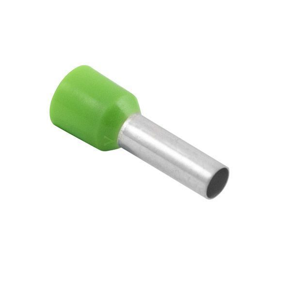 Q-Crimp Bootlace Ferrule 6mm (100pk) Green