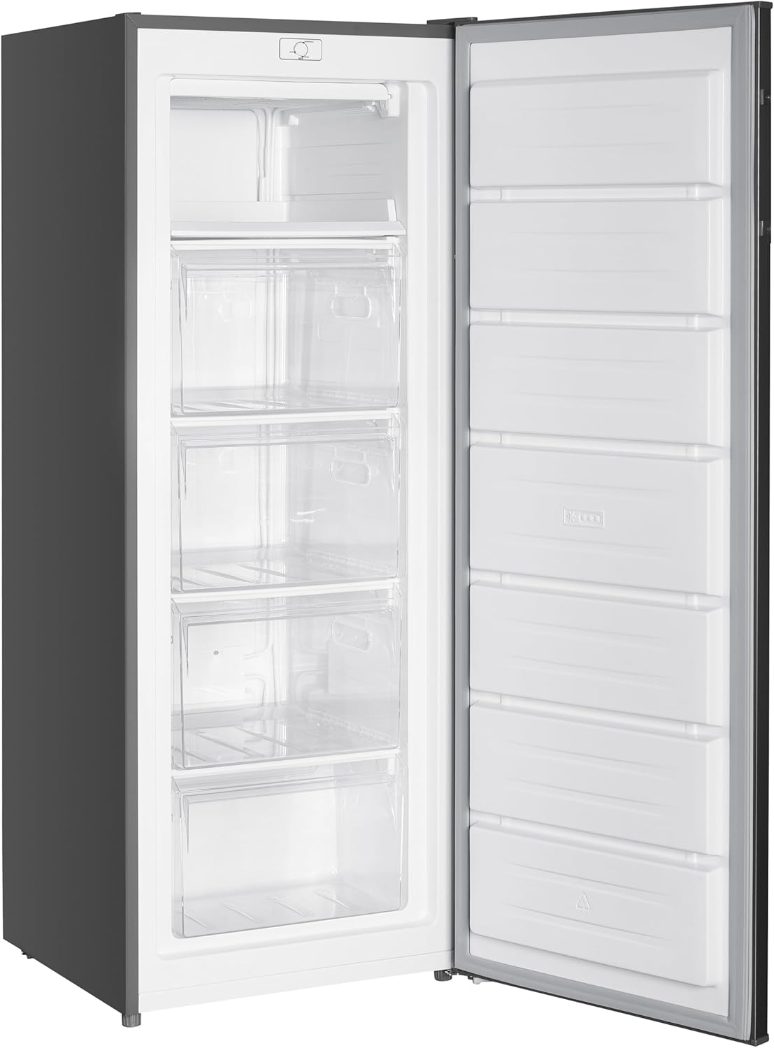 Haden HZ218IX 55cm Tall Freezer Manual Defrost, A+ Energy - H142 x W55 x D55 cm INOX 