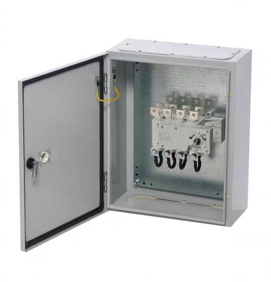 Europa 250A (AC-23) Enclosed 3P + Sw. Neutral Changeover Switch