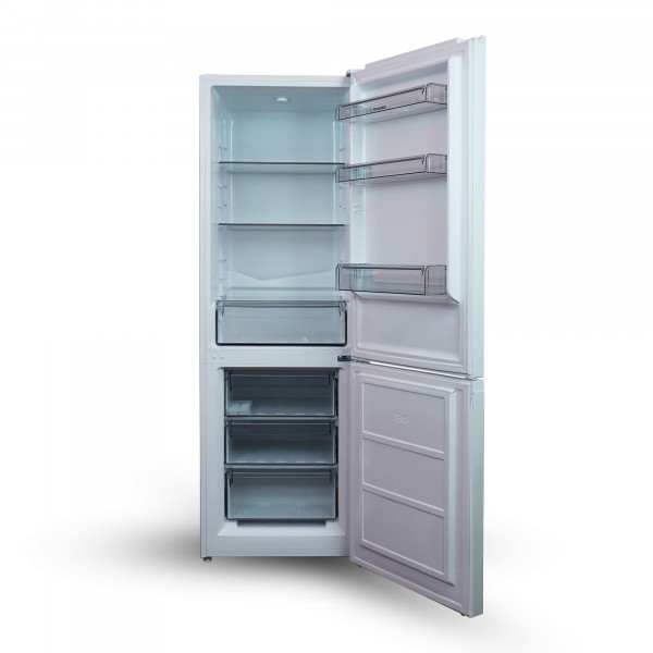 Montpellier MDAS186W Static Fridge Freezer in White H186 W60 D60