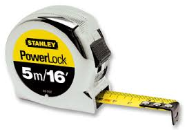 Stanley Micro Powerlock Tape 5m/16ft 