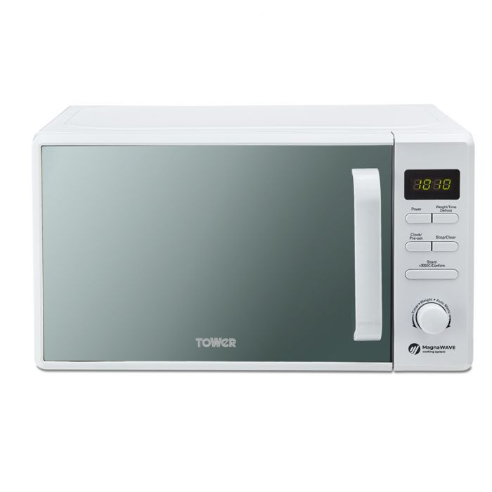 Tower 800W 20L Manual Microwave White