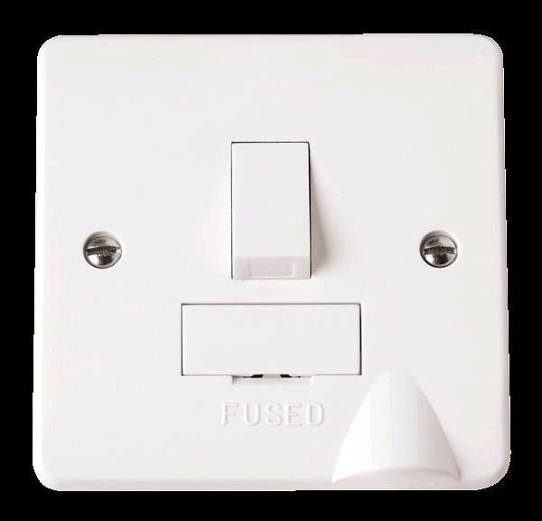 Click 13A Switched Fused Spur c/w Optional Flex Outlet 