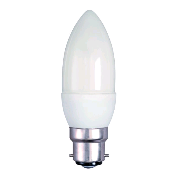 Lamp Low Energy Candle 7w BC 40W 