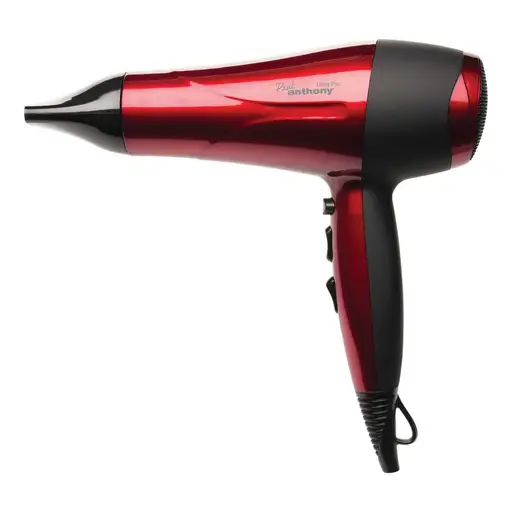 Paul Anthony Red Ultra Pro 2200W Hair Dryer With Diffuser H1520RD