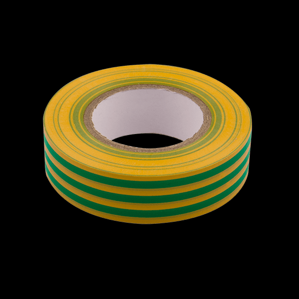 Q-Crimp PVC Insulation Tape Green Yellow