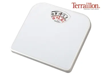 Terraillon Mechanical Bath Scale Zoom Dial White (T101)
