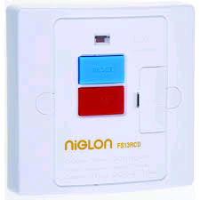 Niglon RCD Switched Fused Spur Latching 