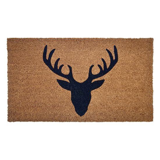 Gainsborough Stags Head 70cm x 40cm Coir Door Mat