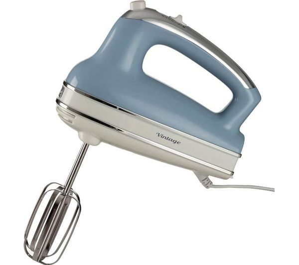 Ariete AR4805  Retro Hand Mixer 450W 5 Speed Blue