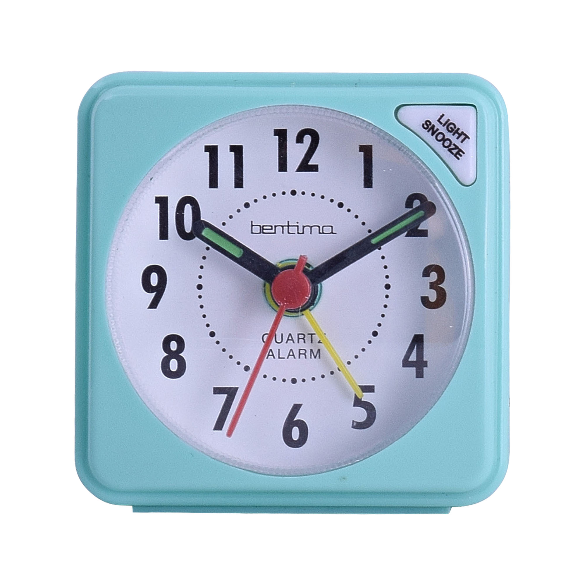 Acctim Ingot Alarm Clock Silver 
