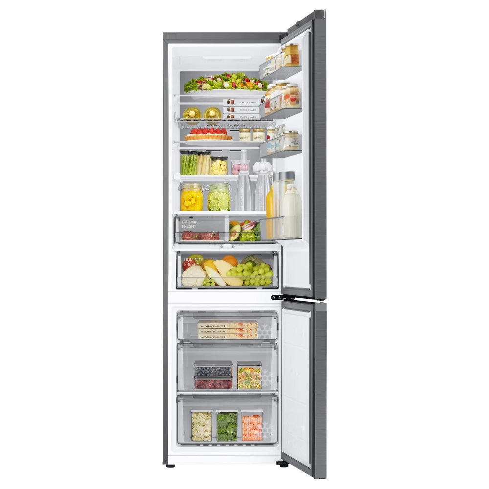 Samsung RL38A776ASR Besoke Space Max Fridge Freezer Frost Free Real St/St Height 203cm