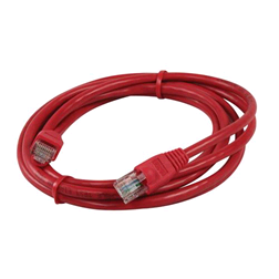 CED Patch Lead 1mtr Red 