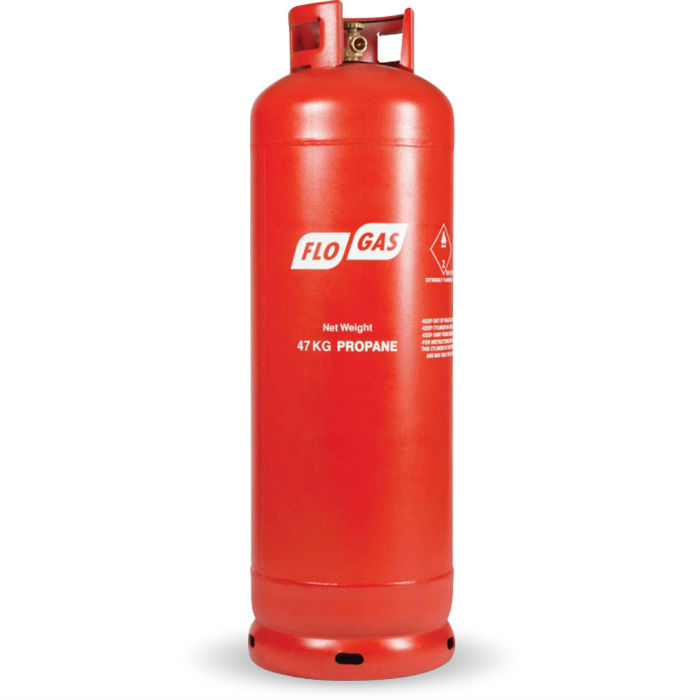 47kg Flo gas bottle red