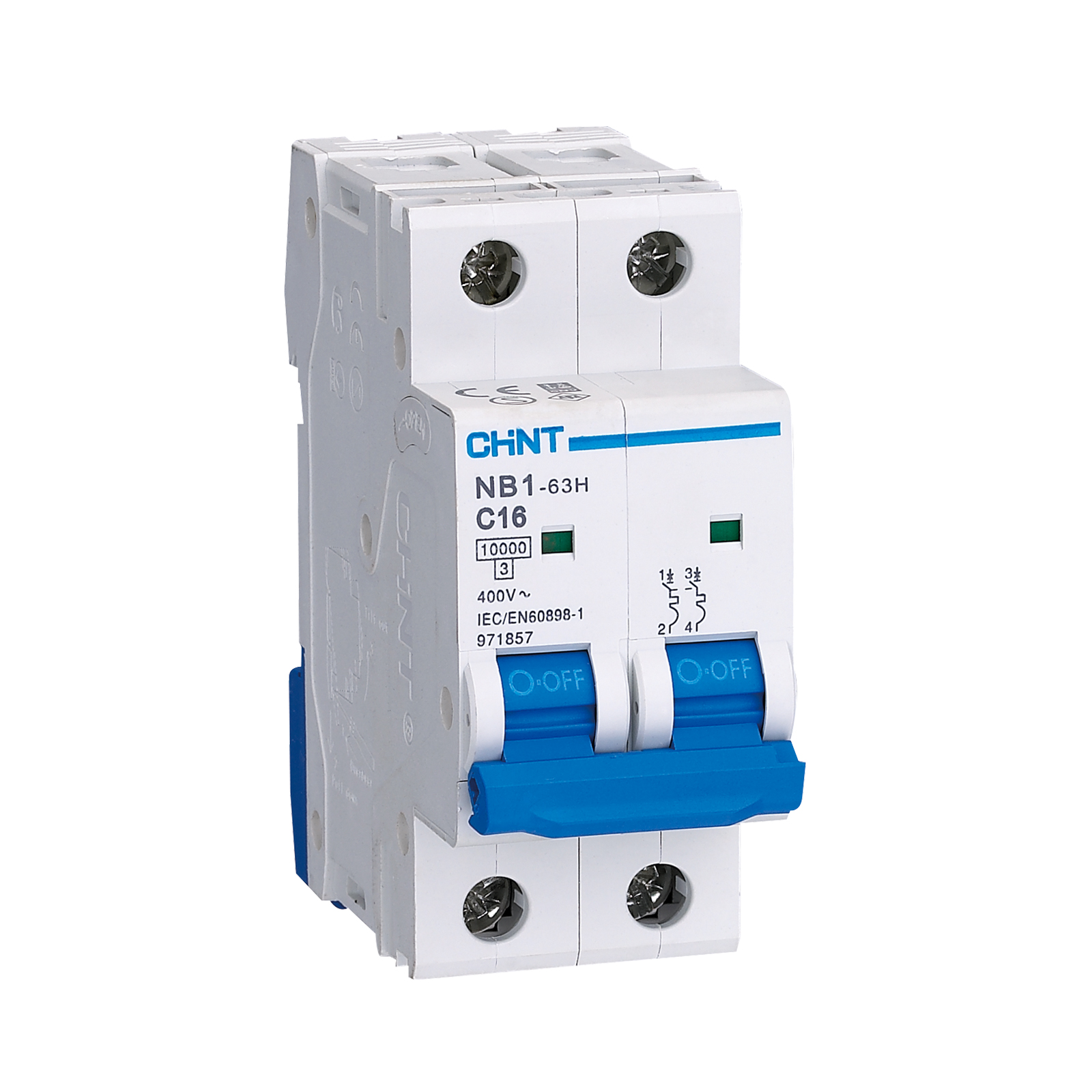 Chint 32a 2 Pole "B" Rated 6kA MCB 