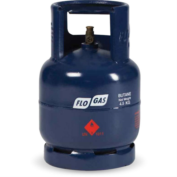 4.5kg Flo gas bottle blue butane