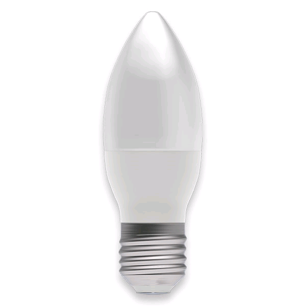 Bell 4.7w ES LED 2700K Opal Candle Lamp Warm White 