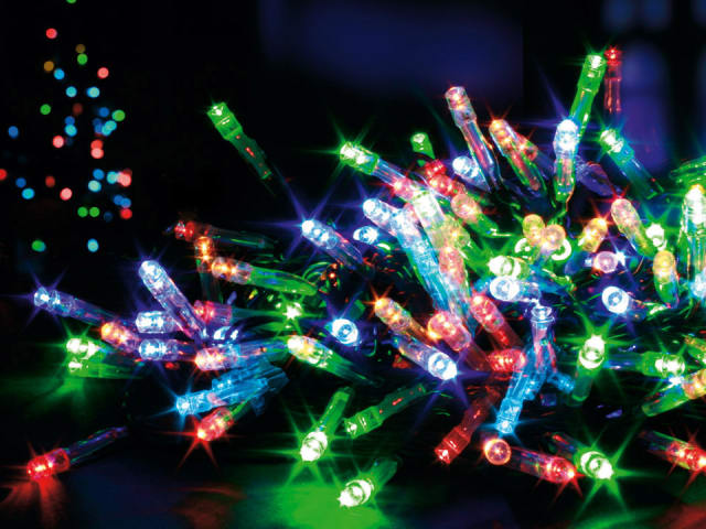 Premier Supabright Multi-Action 100 LED Coloured