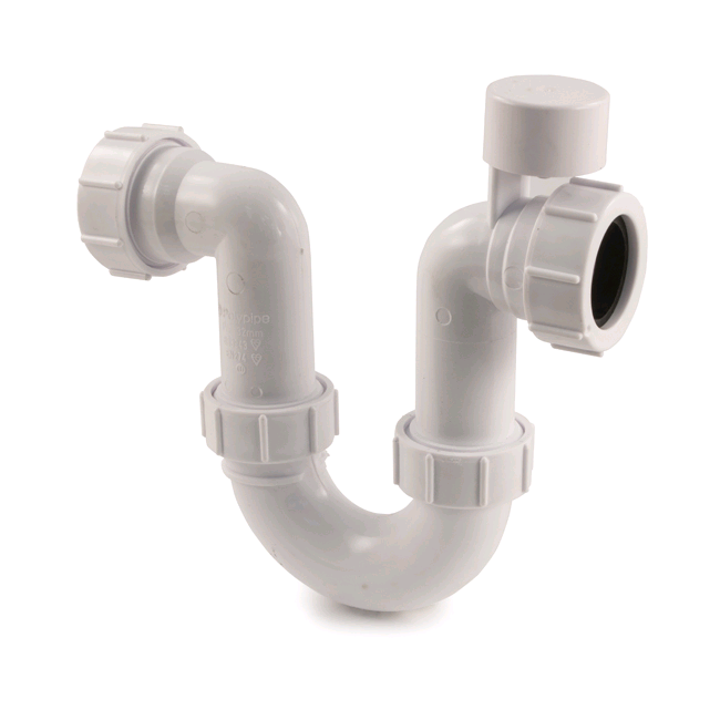 Polypipe Running Trap 40mm (75mm Anti-Syphon Seal)