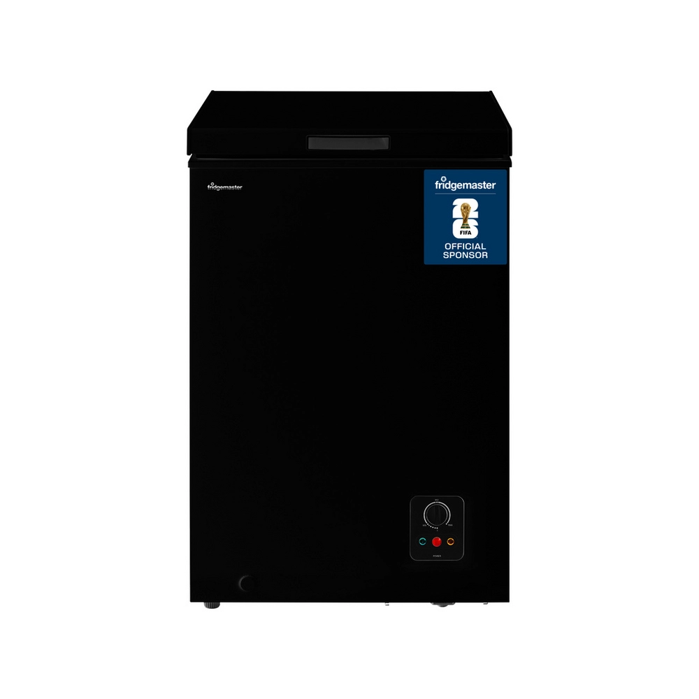 Fridgemaster MCF96EB Chest freezer 96ltr Capacity A+ H85.4 W54.6 D47.9mm Black