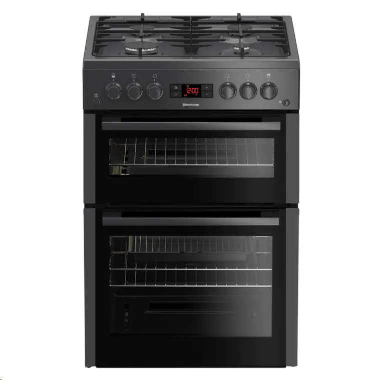 Blomberg GGN65N Double Oven Gas Cooker Anthracite