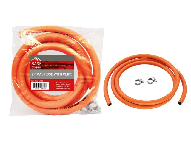 Otterdene LC293 Gas Hose and Clips 2 metre 4661073