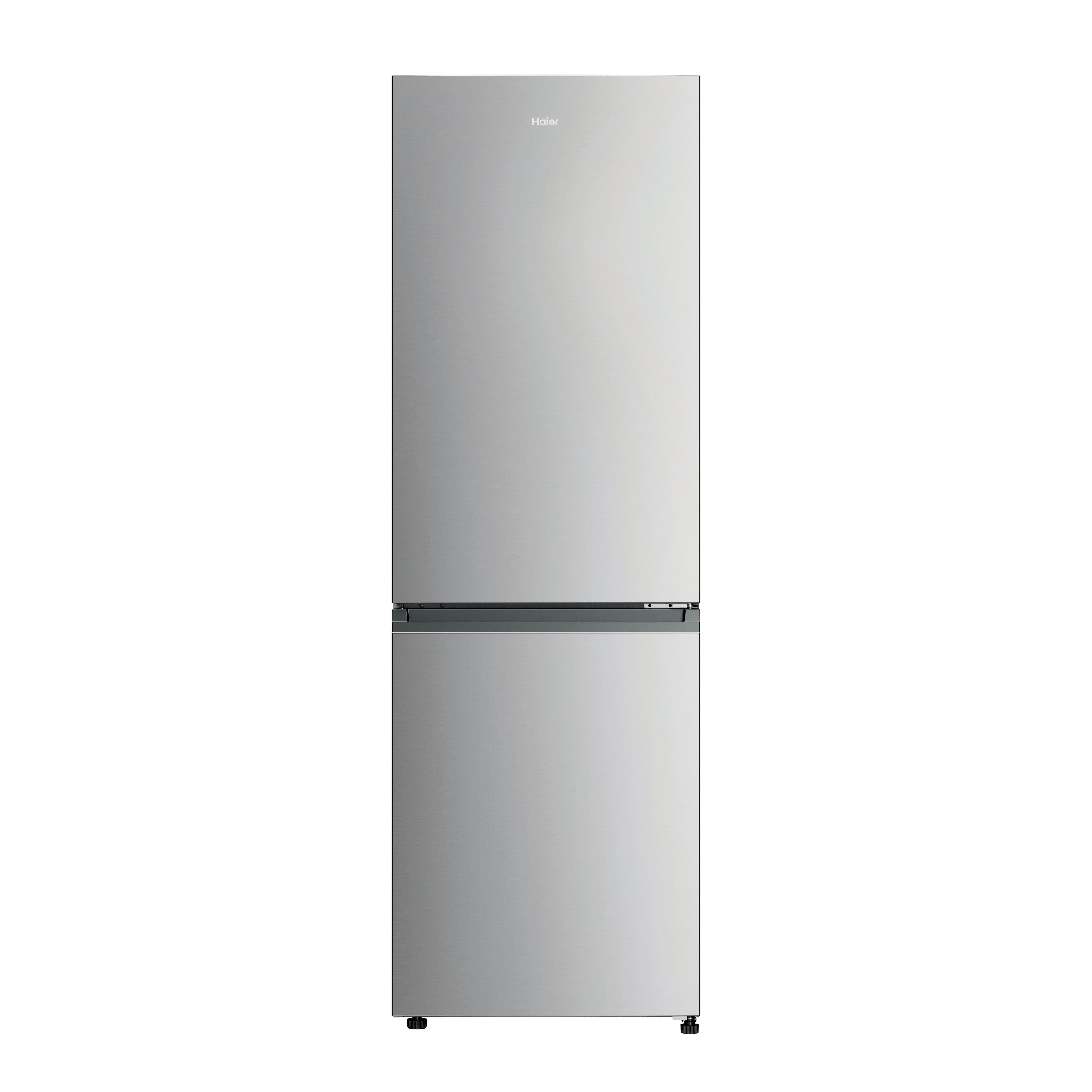 Haier 2D 60 Serie 3 HDPR3618DNPK 355L Total No Frost Fridge Freezer - Stainless Steel