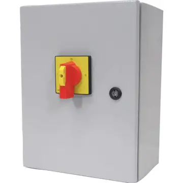 Europa 63A 4 Pole Changeover Switch (Metal Enclosure)