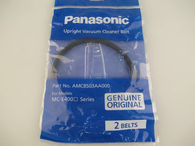 Panasonic Upright Cleaner Belt for MCE4 & MCE5 Series 2pk