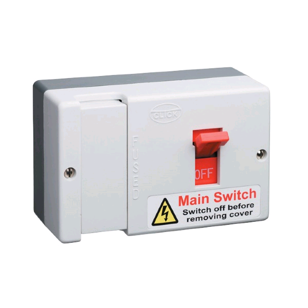 Click Scolmore 80A Fused Main Switch 