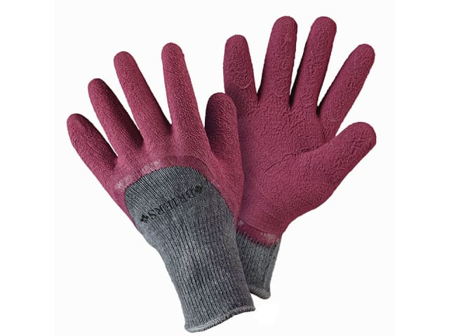 Briers 0863327 Cosy Gardener Gloves Aubergine Small Size 7 4550001