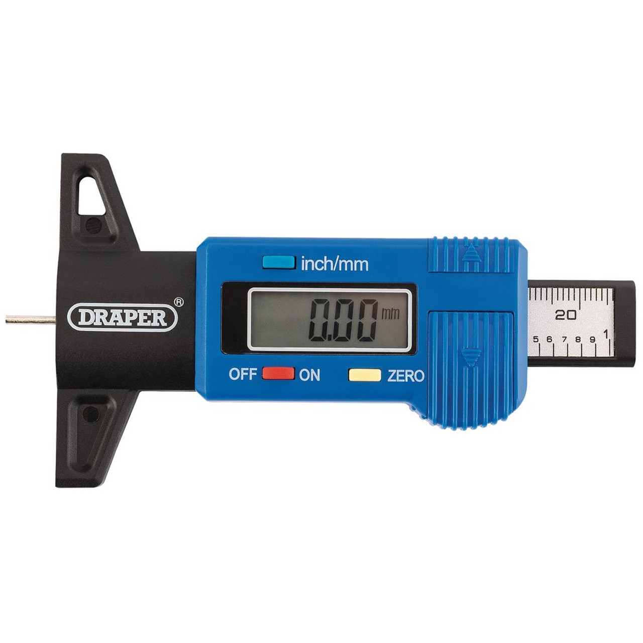 Draper Digital Tyre Tread Depth Gauge