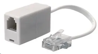 BK4510 Line Adaptor RJ45 Plug to RJ11 Socket 