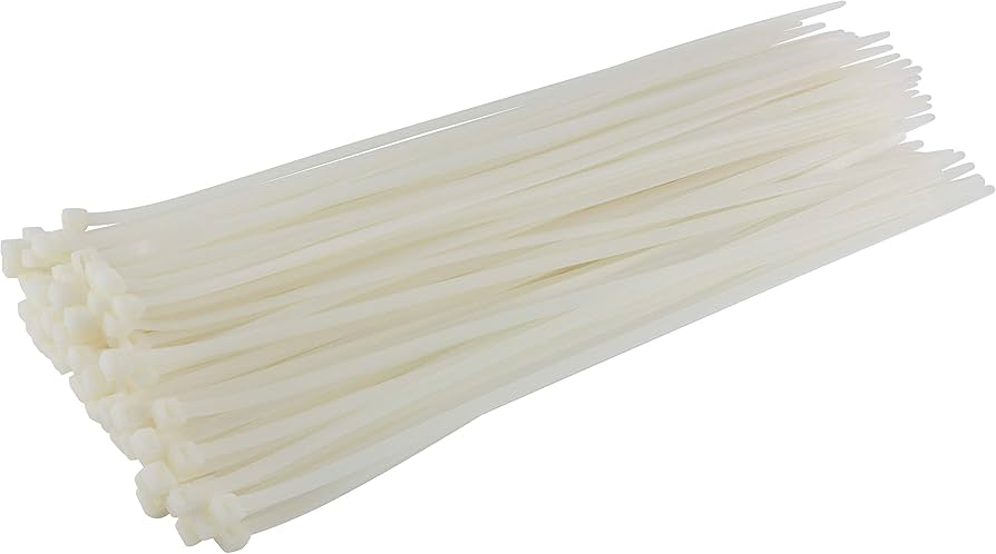Olympic Cable Ties 9mm x 450mm White 