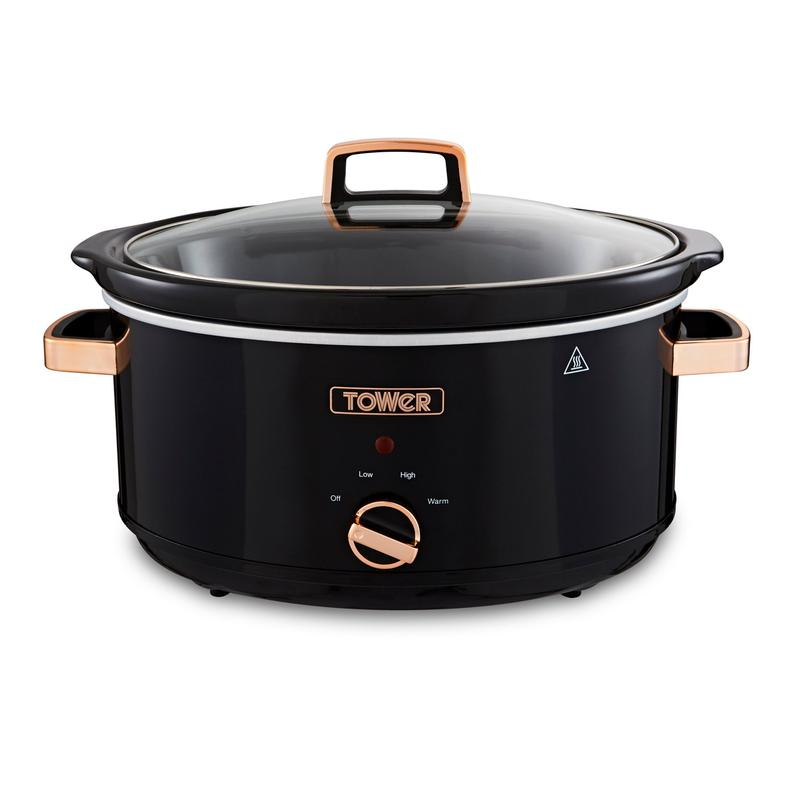 Tower Infinity Slow Cooker 6.5L 270w Rose Gold