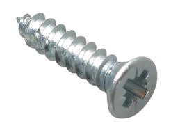 Forgefix 1/2" x 4  Self Tapping Screw Countersunk (Pack of 60) Zinc Plated 
