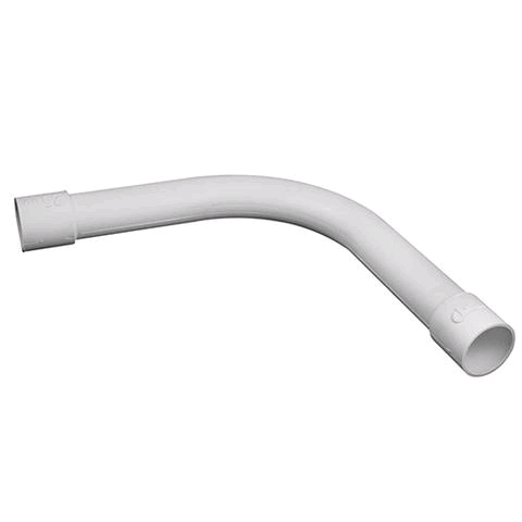 Falcon Conduit Solid Bend 25mm White STB-25